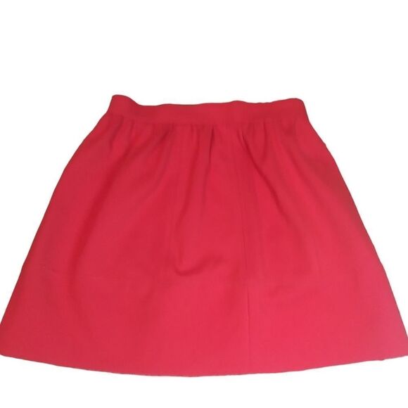 Madewell mini skirt with light pleating and back zipper closure - Picture 1 of 8
